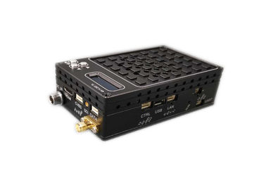 HEVC ব্রডকাস্ট COFDM ভিডিও ট্রান্সমিটার 8Mhz CVBS HDMI ট্রান্সমিটার